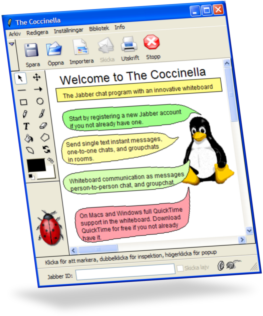 copie d'ecran de coccinella